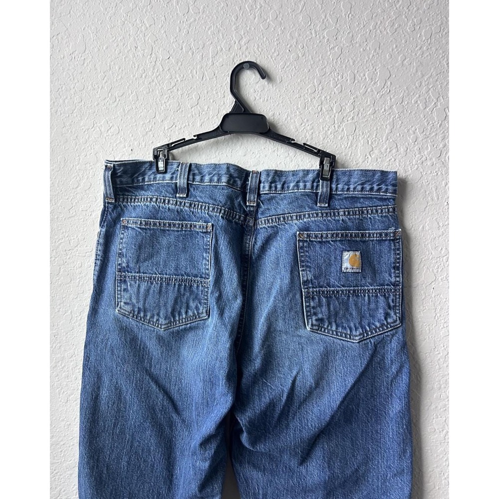 Vintage Mens Carhartt Relaxed Baggy Fit Denim (Size: 38x34)